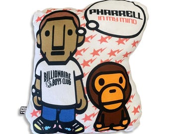 Pharrell In My Mind Cut & Sewn Throw Pillow