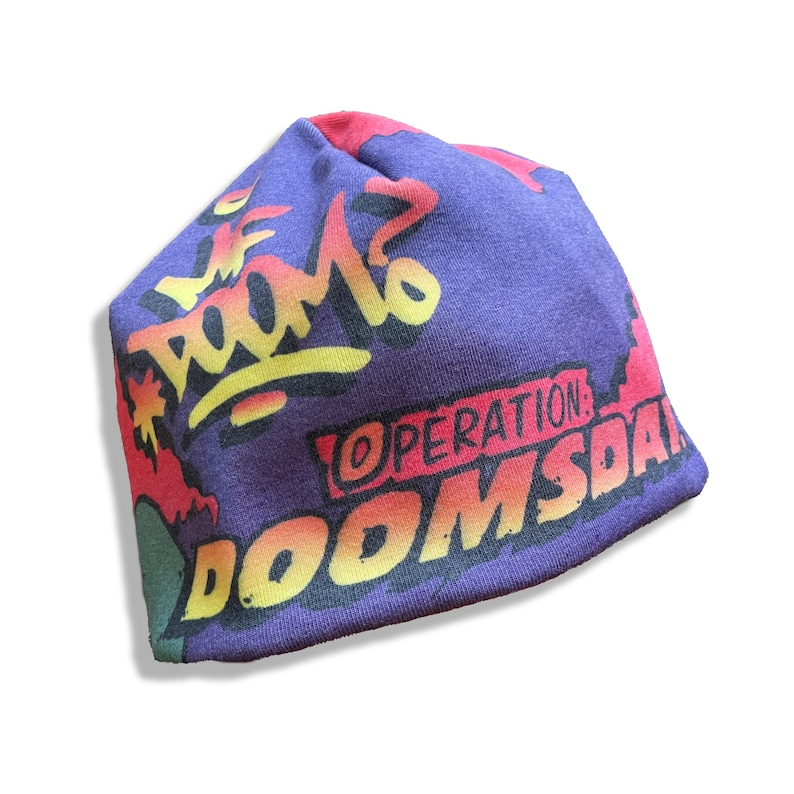 MF DOOM Operation Dooms Day Cut & Sewn Beanie - Etsy