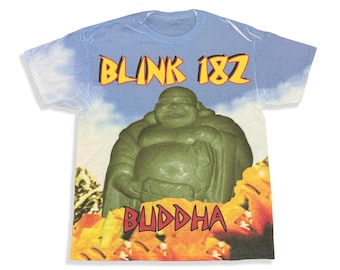 Blink-182 Buddha All Over Print Album Tee Shirt