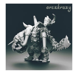 Orc Green Monster Beast Boss  - Green Monsters OrcsCrazy