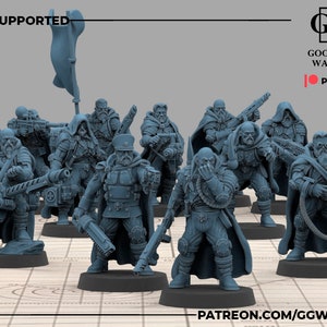 13 x Long-Range Reconnaissance Patrol - Tanith Infantry of the Guard Imperial Militarum Astra - Ghosts of Gaunt