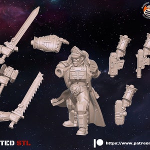 Creed&#39;s Warden des Rundsgaard Imperialieregiment Mechanicus Garde Militarum Astra Charakter Lord Hero