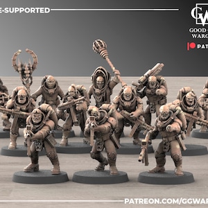 12 x Cult of the Stealers of Genes - Infantry - GSC
