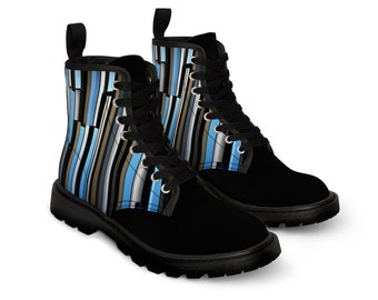 Men's Canvas Boots These Street smart canvas shoe will take you where ever you need to go,in comfort and ultra cool design