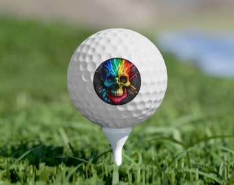 Palline da golf, 6 pezziAttira il tuo pubblico con queste palline da golf uniche. Disponibili in confezioni da sei, le palline da golf sono realizzate con 100 surlyn.