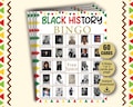 60 Black History Bingo Cards, Black History Month Bingo Game, Black History Month Party, History Month Activity, Black History Trivia Games