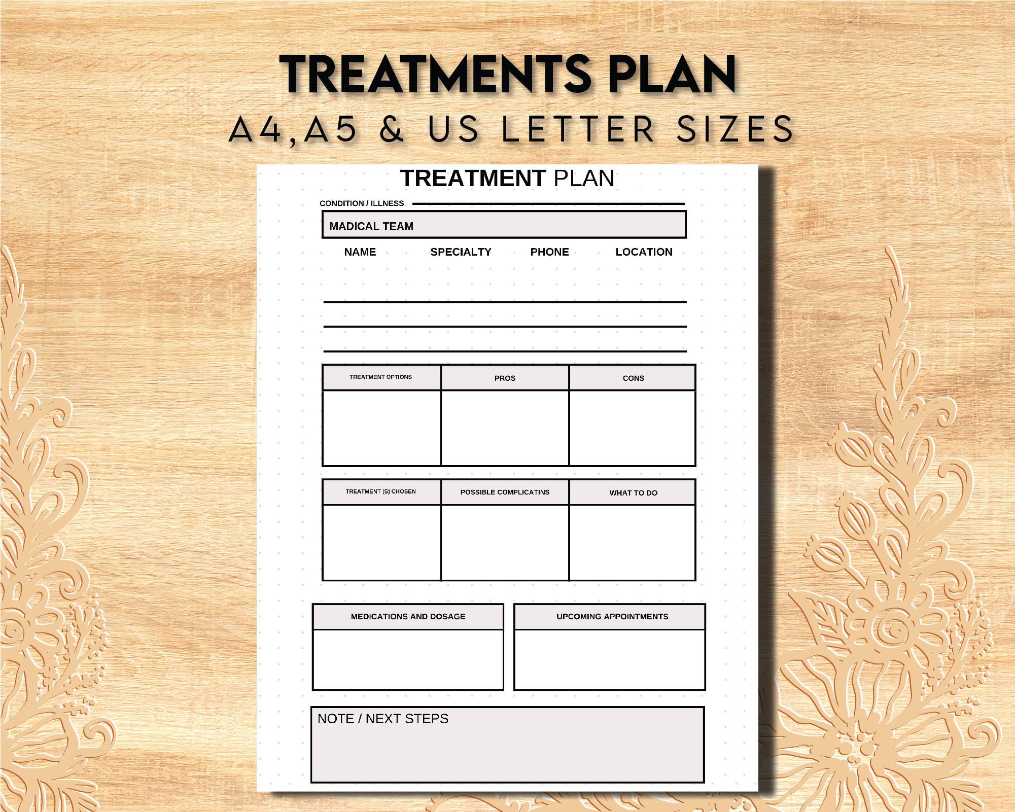 Medical Planner Printable, Medical Log, PDF A4, Letter, A5, Healthcare Planner, Medication ...