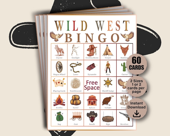 ビンゴゲームセット ポータブルビンゴ Bingo Game Set おもちゃ 玩具 宴会 結婚式2次会 マスターボード付き ◇RIM-BINGO :  来夢HOUSE - 通販 - Yahoo!ショッピング カウボーイビンゴゲーム、ウェスタンカウボーイビンゴカード、大人用ワイルドウエストバースデーパーティーゲーム、屋内屋外ホームオフィスア