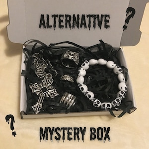 Gothic emo alternative mystery box gift