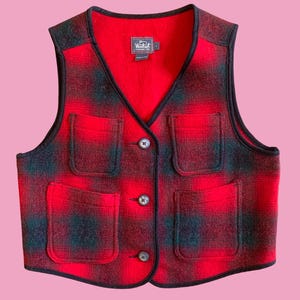 Woolrich Vest - Etsy