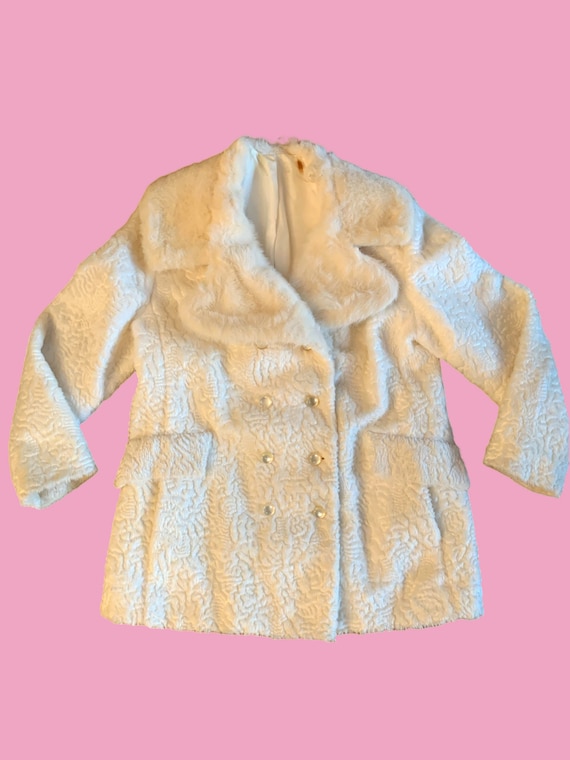 60s Faux Fur Coat