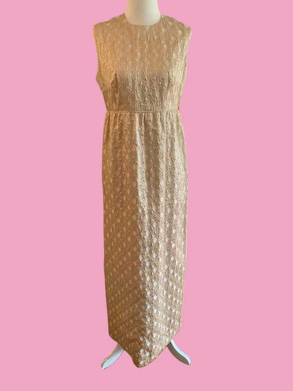 60s Gold Gown