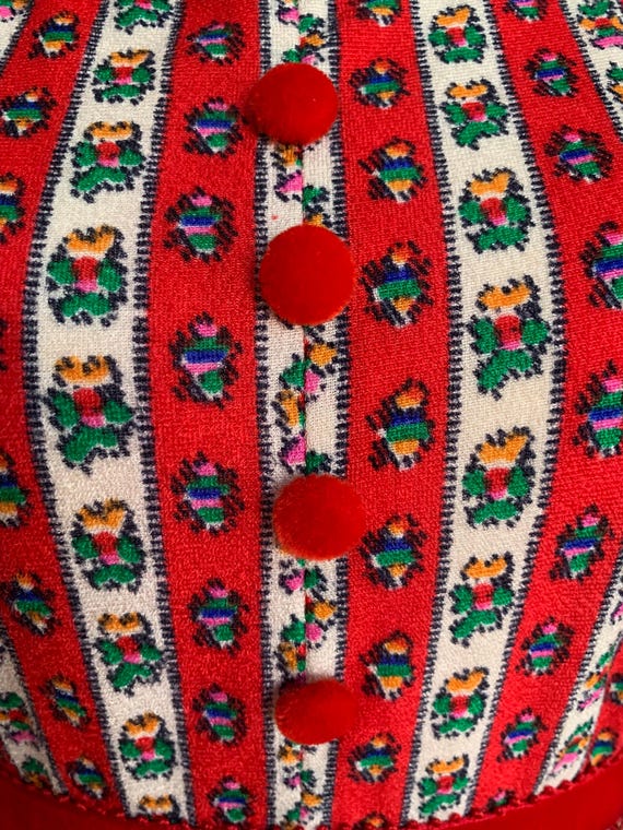 1970s “Cozy by the Fire” Maxi Dress View 4
