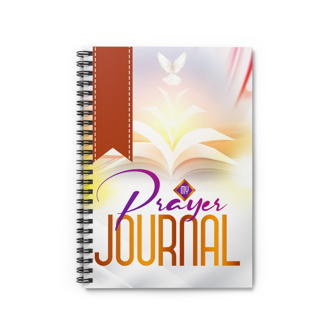 Prayer Journal Spiral Notebook - Ruled Line - Etsy