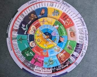 Orthodoxe cyclische kalender - Homeschool Calendar - Eeuwigdurende kalender
