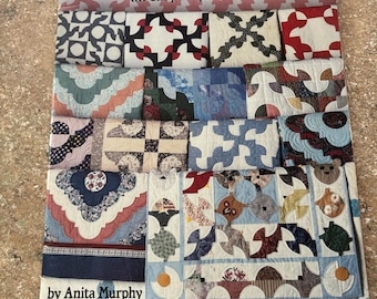 Drunkard's Path - An easy no pins technique. Circa 1991. 45 pages.