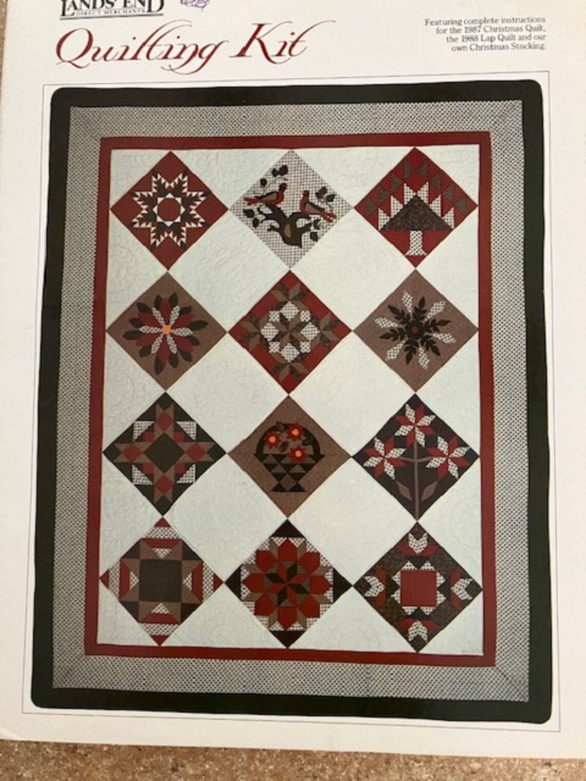 Land's End Quilting Patterns. Circa 1987. Three Booklets. - Etsy