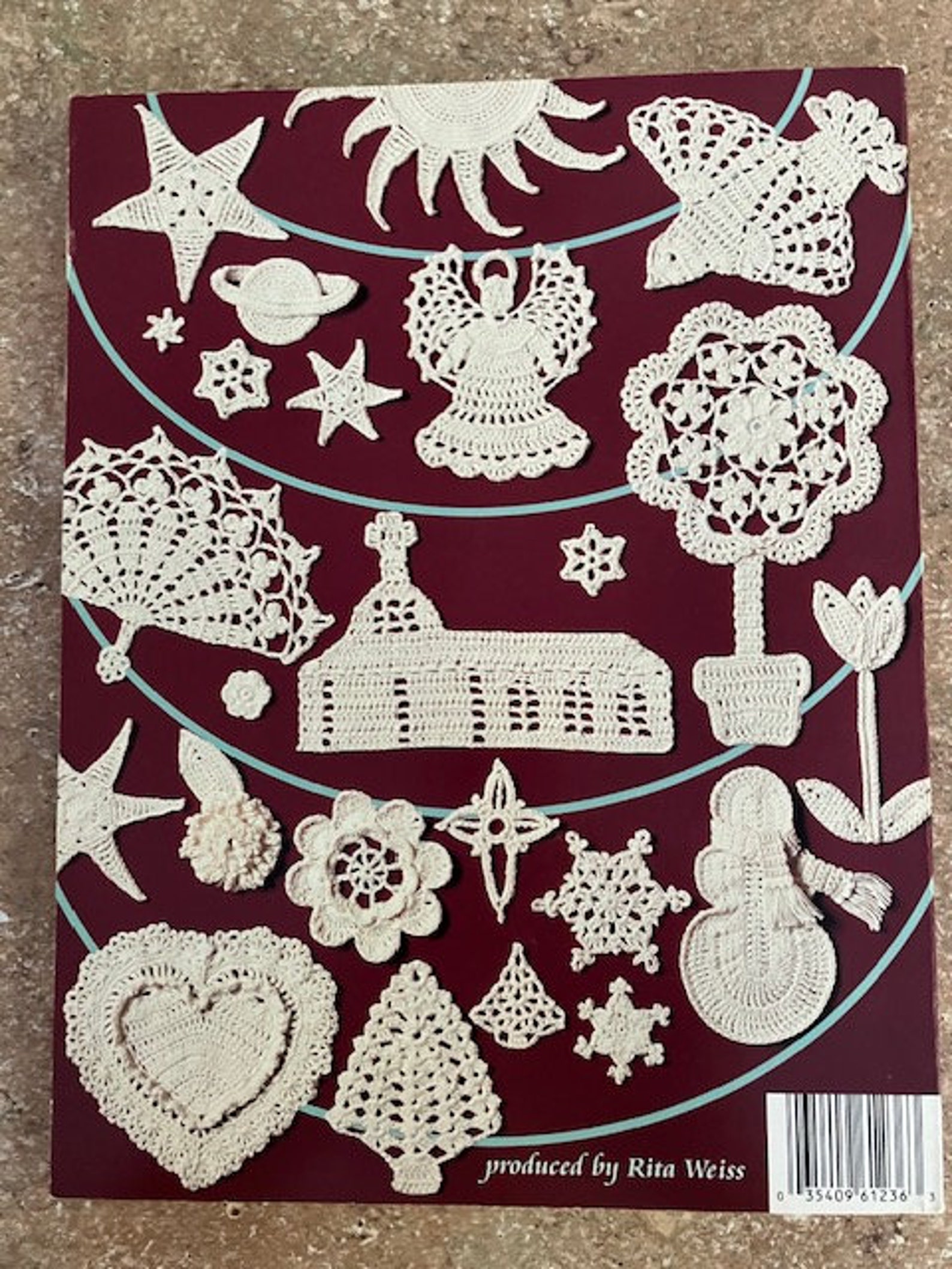 101 Thread Crochet Embellishments by Delsie Rhodes. 1997. 96 Pages. - Etsy