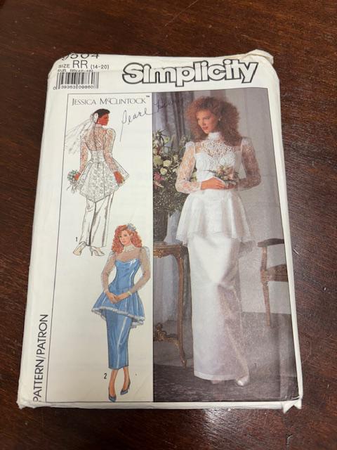 Simplicity Pattern 9504. Uncut. Wedding Dresses. Jessica Mcclintock ...
