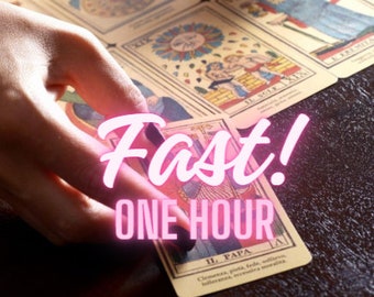 1 Question, 1 Hr/Less Psychic Tarot Reading- 98% Accurate