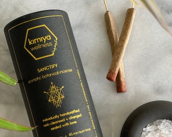 100% Pure Plant-Based Incense to Purify + Protect via Sacred Ritual + Everyday Use