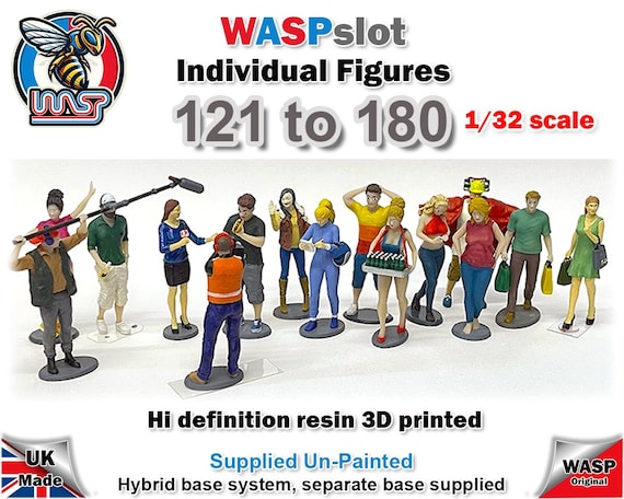 Figurine De Course Miniature 1/64 Non Peinte - Idéale Pour Dioramas, Modélisme Et Décoration Créative