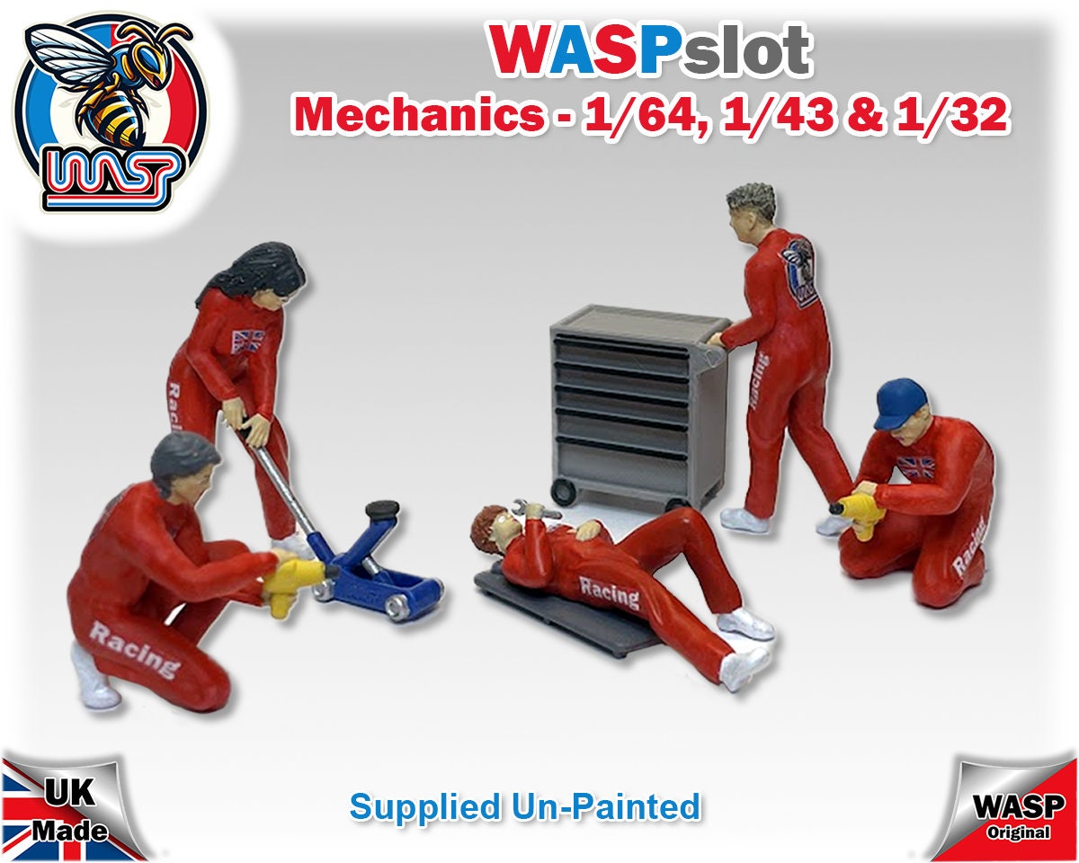 Mechanics Set - 1/64, 1/43 & 1/32 (set 116) UNPAINTED - Etsy