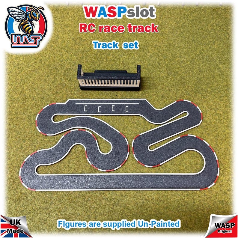 Rc Racetrack Part RC Race Track & Figures - 1/32 Scale - Racing, Radio Control, On-road ...