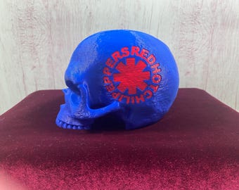 Suporte para palheta de guitarra em formato de caveira impresso em 3D: presente para banda, decoração musical