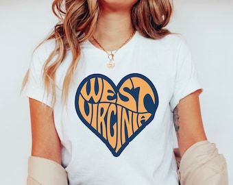 West Virginia Trendy Shirt,Oversized West Virginia Home State Shirt,WV T-shirt,Cute West Virginia Shirt,West Virginia Tee,Fast Shipping