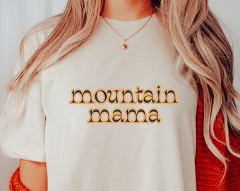 Mountain Mama Shirt, Retro West Virginia, Mountain Mama T-shirt, Mountain Shirt,Mountain Mom, Mountain Mama Tee, Mountain Tee, Country Roads