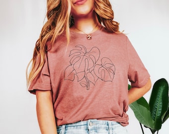 Monstera Shirt, Plant Lady Shirt, Plant Mama Crewneck, Plant Mama Gift, Plant Mom Shirt, Plant Shirt, Plant Lover Shirt, Plant Lady T-shirt