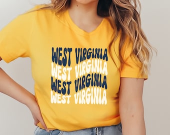 West Virginia Home State T-Shirt: Trendy WV Tee