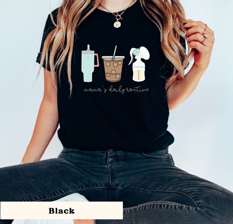 Breastfeeding Mama, Breast Pump, Breastfeeding Top, Expecting Mom Gift, Funny Breastfeeding Shirt, Lactation Consultant, Funny Breastfeeding image 5