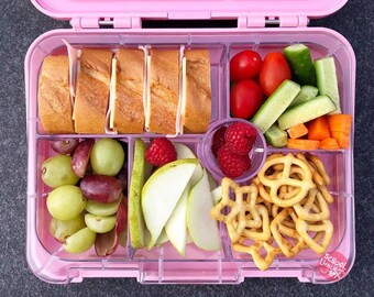 Personalised Kids Bento Lunch Box - 5 Colours Available