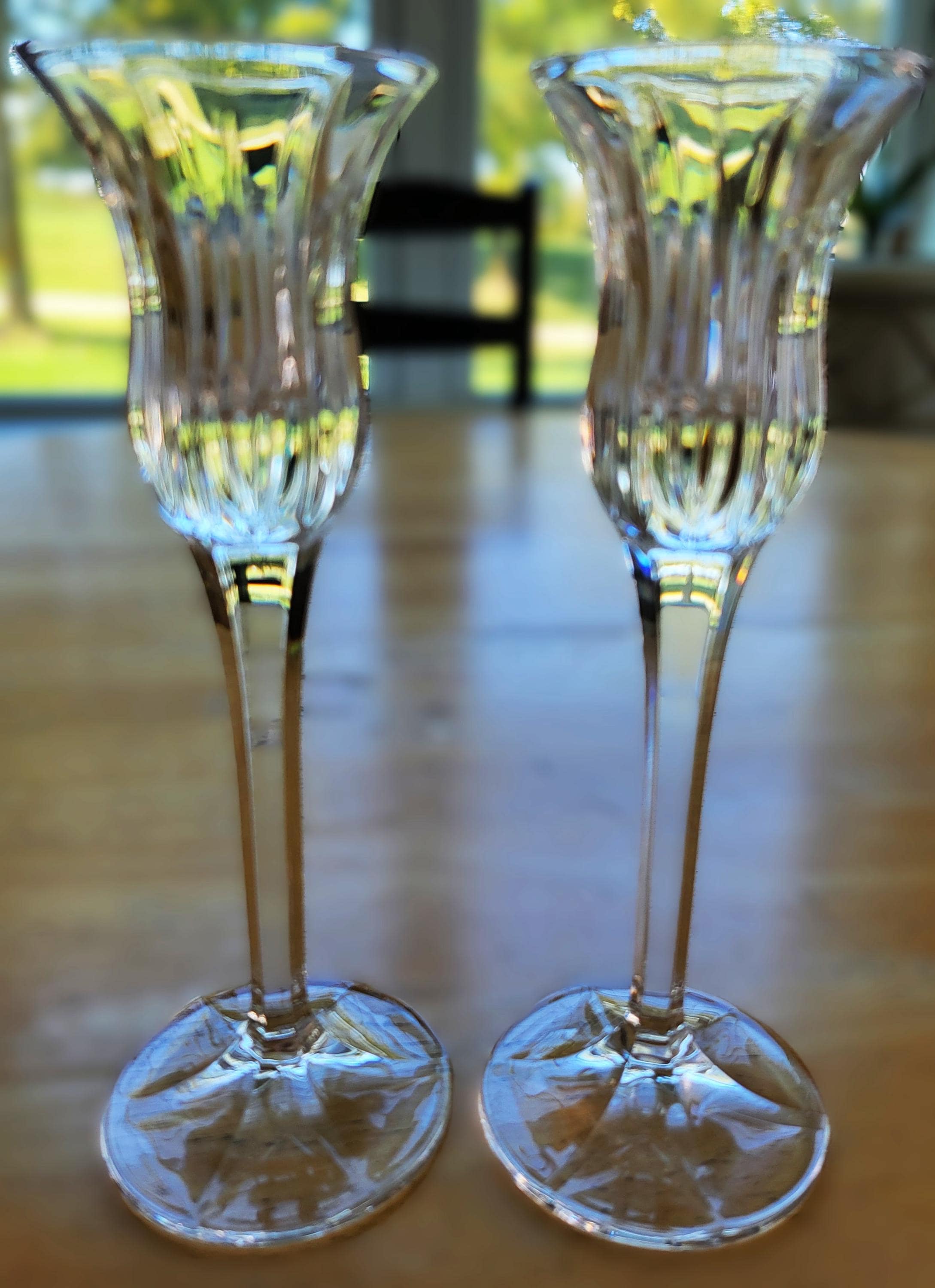 Mikasa Alister Glasschalen Set – 2 Stück, Bleifreies Kristall – 27,3 Cm & 21 Cm – Deko & Servierschalen