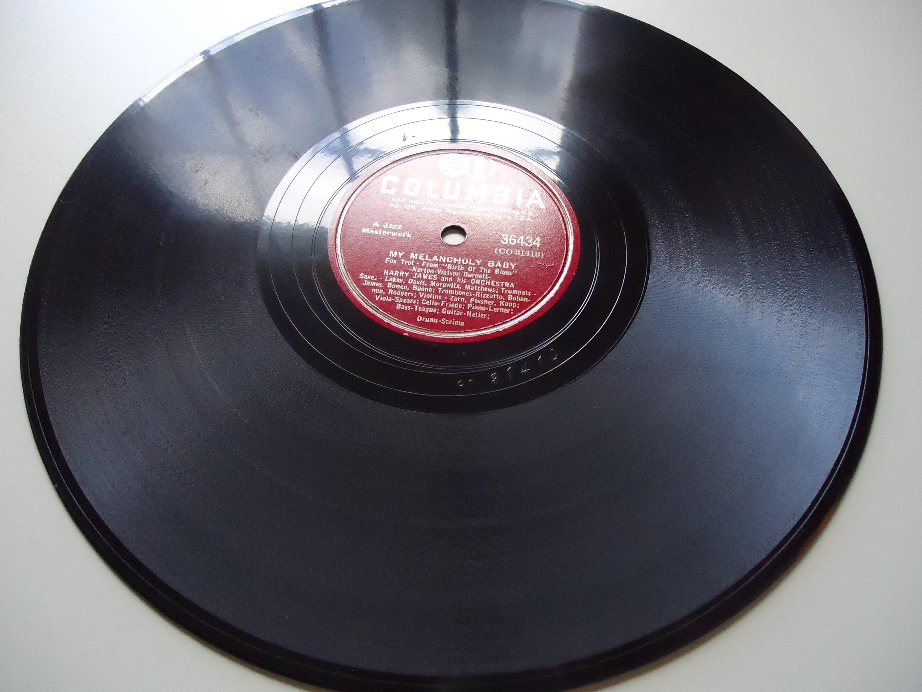 コロンビア製 レコード Marie-Thérèse Fourneau ~ French Columbia Comple