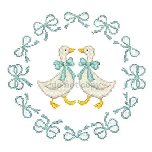 Cross Stitch png, Vintage Cross Stitch Shirt Design, Thrifting png, Cross Stitch Goose, Vintage png, Take me thrifting, grandma core png