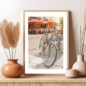 Montmartre Bike:  A Vintage Bicycle Photographed on Film in Paris France