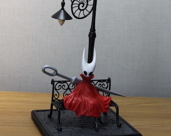 Hollow Knight Silksong Game Character Hornet Figure Resin 3D Print Painted Miki3DPrints