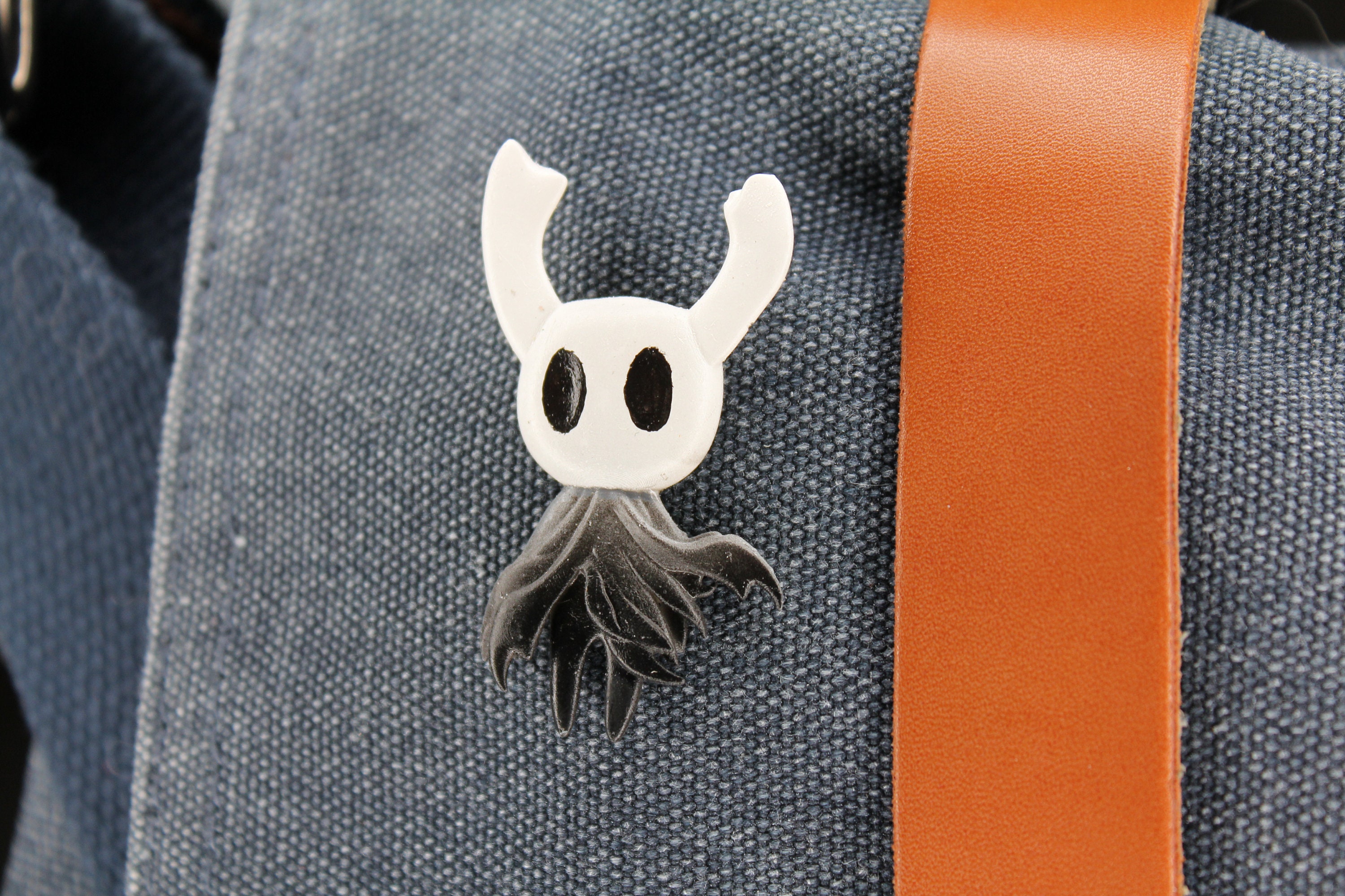 Hollow Knight Pin Resin 3D Print Hand Painted Miki3DPrints