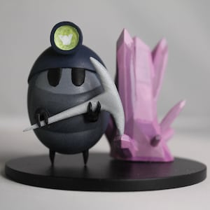 Hohlritter Spielfigur Myla Figur Harz 3D Print Bemalte oder Unbemalte Miki3DPrints