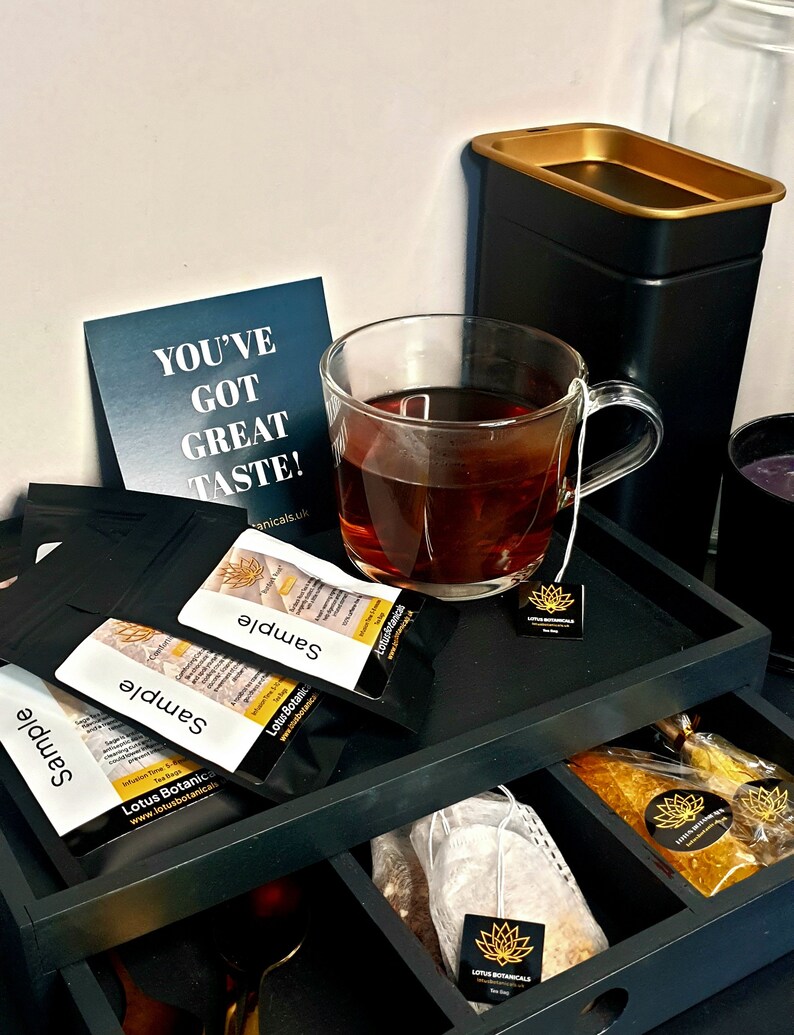 Tea Bag Sample Box Etsy UK