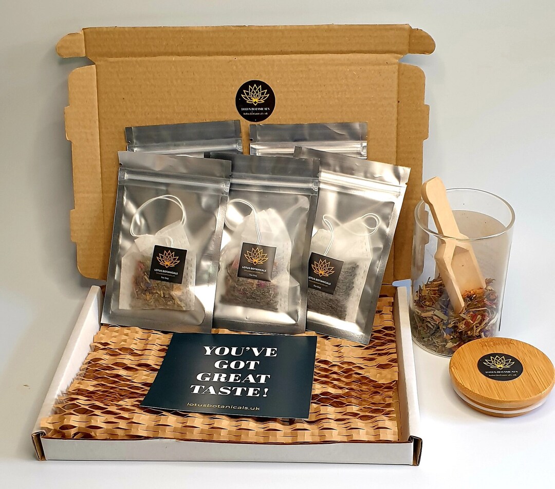 Tea Bag Sample Box Etsy UK