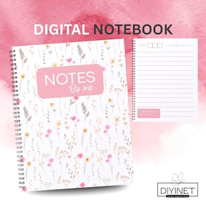 Digital Diary for Women Noteful daily planner Diario de mujer Notebook gifts for women Personalized women notebook Notebook gifts-for-women