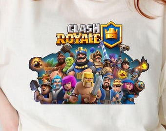 Clash Royale Game Shirt: Supercell Gift Tee