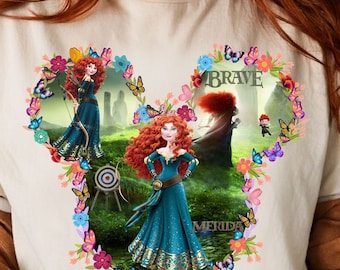 Disney Brave Shirt, Disney Merida Shirt, Disney Princess Merida Shirt, Disney Brave Movie Shirt, Disney Merida Movie Shirt, Merida Gift Tee