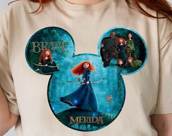 Brave Disney Shirt, Disney Merida Shirt, Disney Princess Merida Shirt, Disney Brave Movie Shirt, Disney Merida Movie Shirt, Merida Gift Tee