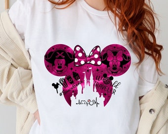 Disney Castle Shirt, Disney Minnie Shirt, Disney World Traveler, Disney SnackGoals Shirt, Minnie Mouse Shirt, Disney Snacks Shirt, Trip Tee