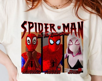 Spider-Verse Shirt: Miles Morales, Gwen Stacy, Spider-Woman